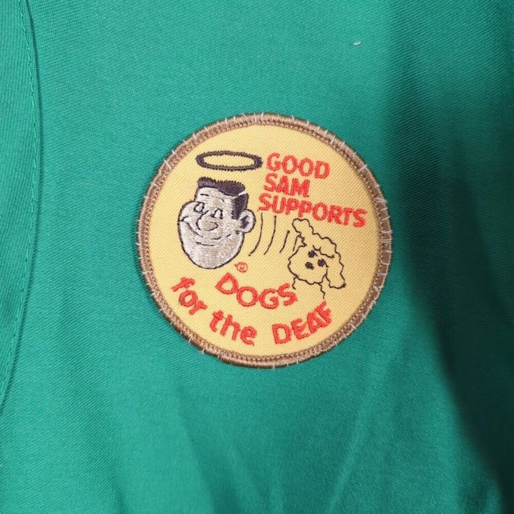 Vintage Good‎ Sam Club RV Minnesota Souvenir Patch Collection Vest Green Size XL - Picture 3 of 7